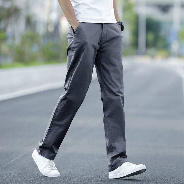SEPTWOLVES Pure Cotton Business Summer Thin Casual Pants