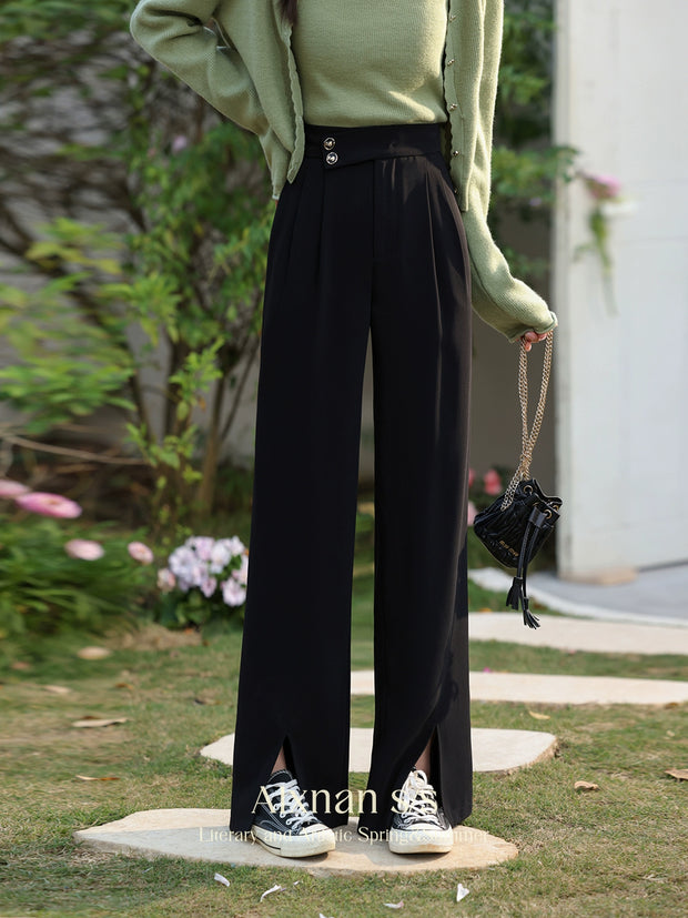 Lunan Fashion All-Match Popular Classy Casual Pants