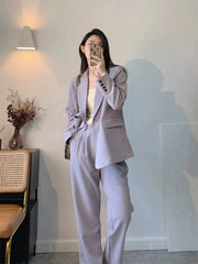 Women's Korean-Style Jacket Loose Leisure Professional