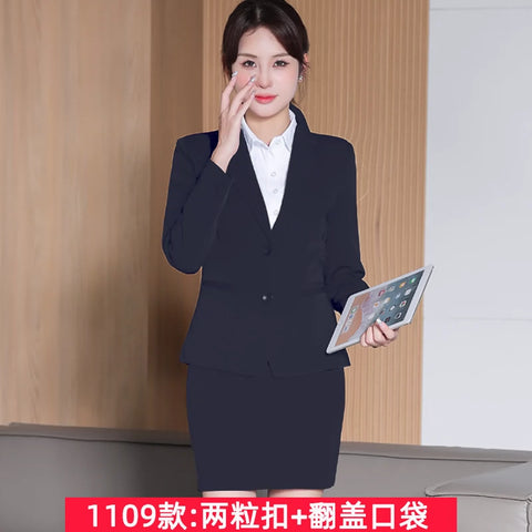 Coat Female Elegant College Student Interview Suit Coat