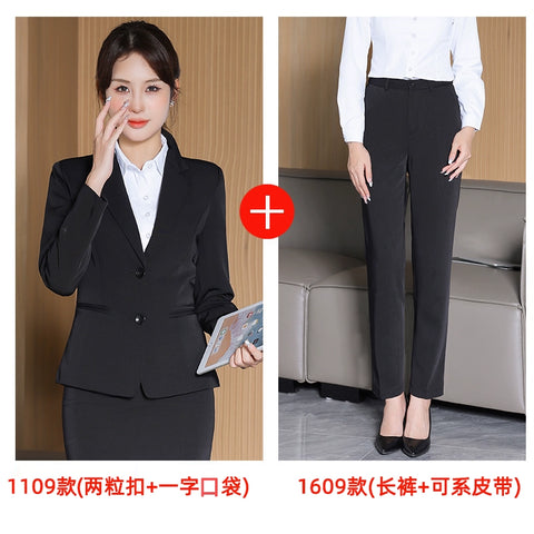 Coat Female Elegant College Student Interview Suit Coat