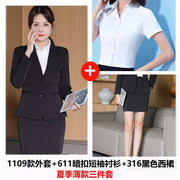 Coat Female Elegant College Student Interview Suit Coat