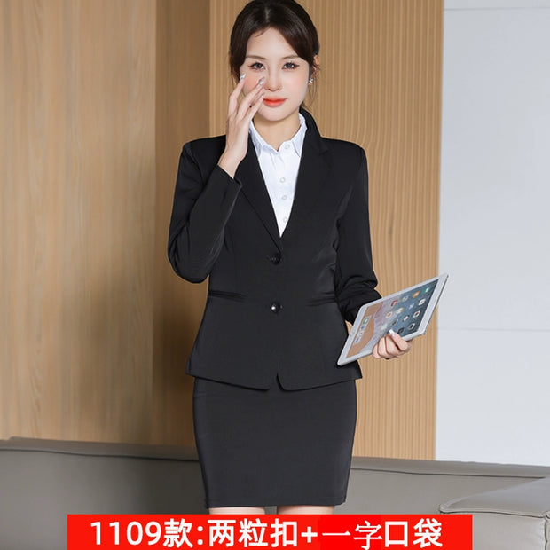 Coat Female Elegant College Student Interview Suit Coat