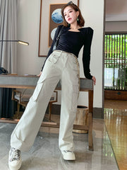 Miuco Sami High Waist Landing Handsome Cargo Pants