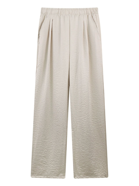 Spring and Summer Loose High Waist Drooping Japanese Leisure Pants