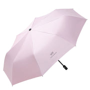 Automatic Umbrella Men's and Women's Folding Large Reinforced Thickened Dual-Use Sun Umbrella Sun-Proof UV Protection