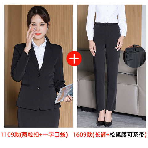 Coat Female Elegant College Student Interview Suit Coat