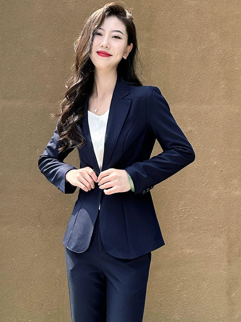 College Student Interview Casual Work Clothes Suit