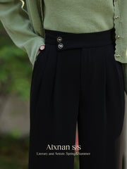 Lunan Fashion All-Match Popular Classy Casual Pants
