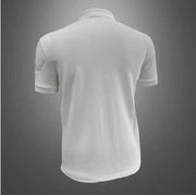 Summer Pure Color Short-Sleeved Polo Shirt Print Men Summer Thin Breathable Business Casual Fashion T-shirt Men's Fashion