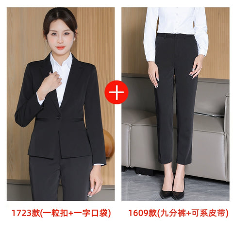 Coat Female Elegant College Student Interview Suit Coat