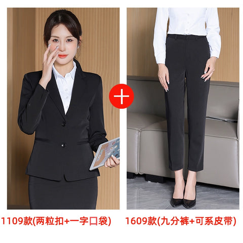 Coat Female Elegant College Student Interview Suit Coat