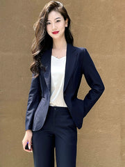 College Student Interview Casual Work Clothes Suit