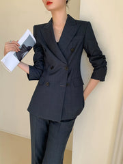 Casual Cropped Pants Spring and Autumn Business Suit