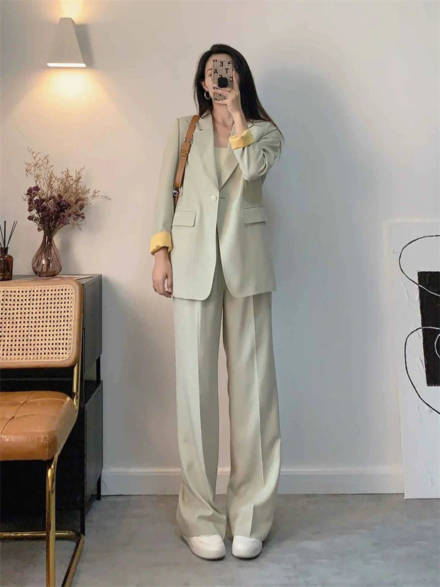 Women's Korean-Style Coat Loose Casual Business Suit