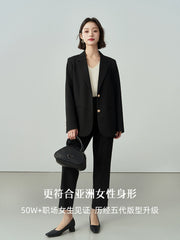 Miss Bird Black Fall and Winter Interview Occupation Suit