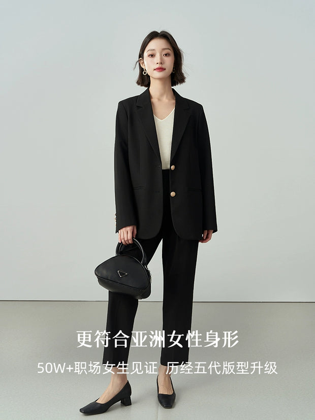 Miss Bird Black Fall and Winter Interview Occupation Suit