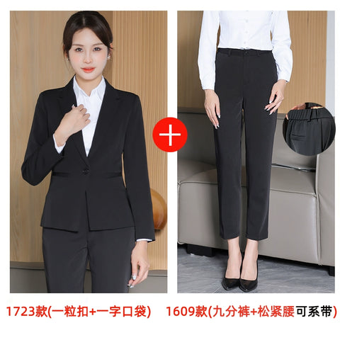 Coat Female Elegant College Student Interview Suit Coat