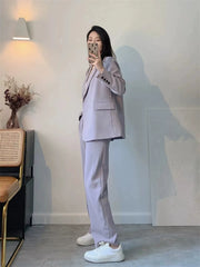 Women's Korean-Style Jacket Loose Leisure Professional