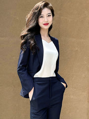 College Student Interview Casual Work Clothes Suit