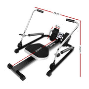 Everfit Rowing Exercise Machine Rower Hydraulic Resistance Fitness Gym