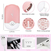 Mini USB Charging Eyelash Fan Dryer Blower Graft Lashes Extension Dedicated Air Conditioning Glue Fast Dry Women Makeup Tools