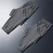 Affordable 2 Pieces Ice Silk Quick-Drying Straight-leg Cool Pants