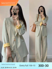 Women's Korean-Style Coat Loose Casual Business Suit