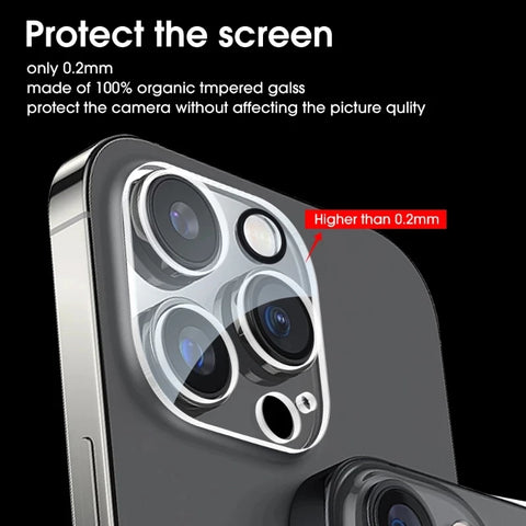 4Pcs Camera Lens Protector Glass for iPhone 13 11 12 14 Pro Max Mini Lens Protective Tempered Glass Film for IPhone 15 PRO MAX