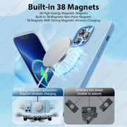For Magsafe Original Liquid Silicone Magnetic Case For iPhone 15 13 12 11 14 Pro Max 15 Plus Wireless Charging Cover Accessories