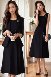 Business Suit and Dress 2024 New Arrival Summer Thin Business Suit Women's Temperament Office Suits Formal Suit Skirt