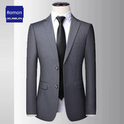 Romon Business Silm Work Groom Suit Suit