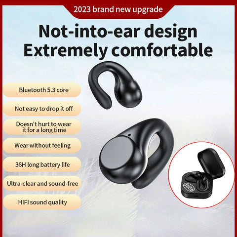 Not in Ear Simple Wireless Long Battery Life Convenient Music Player Consumer Electronics Durable Science and Technology