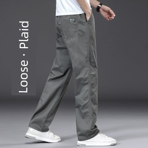 Spring Pure Cotton plus Size Parka Abrasion Resistant Casual Pants