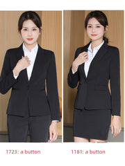 Coat Female Elegant College Student Interview Suit Coat