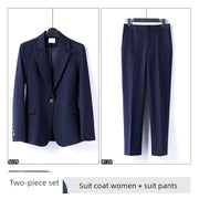 Coat Female Gray Temperament Office Suits Suit Jacket