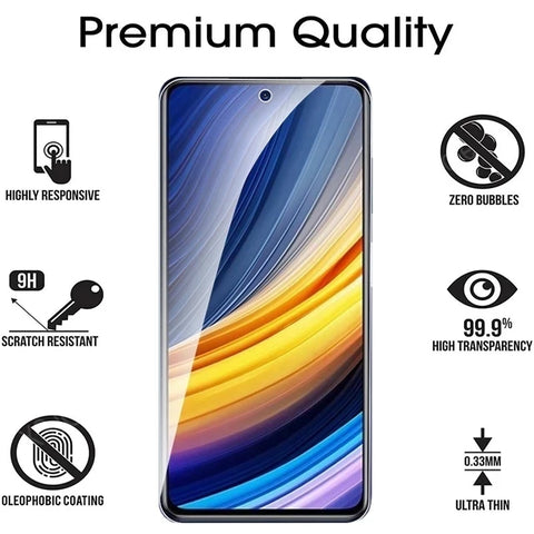 Protective Glass for Poco X3 Pro X3 NFC M5S M5 Film Screen Protector for Xiaomi Poco F3 F4 GT F2 Pro M3 M4 X4 Pro 5G Glass